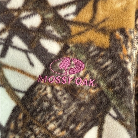 MOSSY OAK Women’s/Girls 1/2 Zip Fleece Pullover - Picture 2 of 6